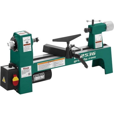 Grizzly 8" x 13" Variable-Speed Benchtop Wood Lathe T32536