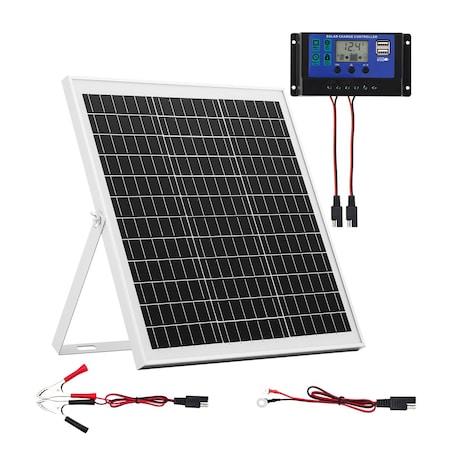 Vevor Solar Battery Trickle Charger Maintainer 12V with MPPT Controller 20W