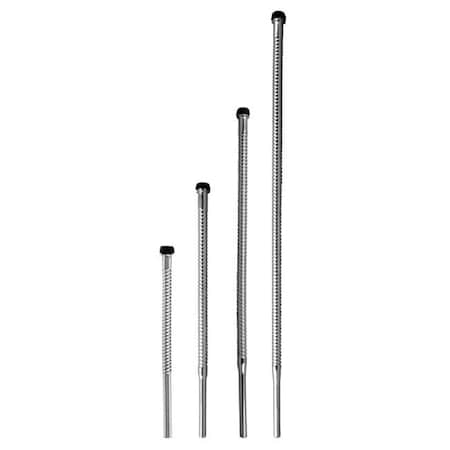 Westbrass .38 in. Corrugated Riser for Faucet and Toilet - Powder Coat Flat Black D113-62