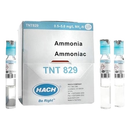 Hach Ammonia Vial Test, Vial TNT829