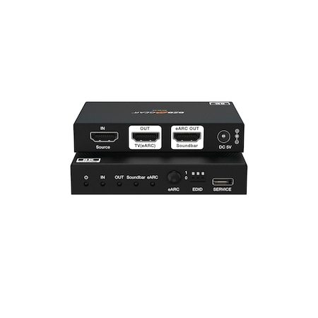 Bzbgear 8K60 HDMI 2.1 eARC Audio to Soundbar Converter BG-8K-SA