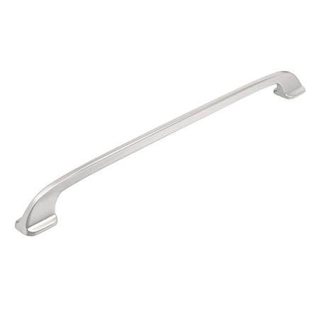 Richelieu 12 5/8-inch (320 mm) Center to Center Brushed Nickel Contemporary Cabinet Pull BP7350320195