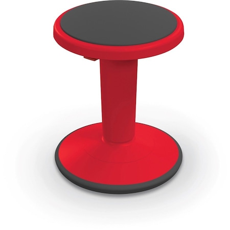 Mooreco Grow Stool, Height Adjustable, Tall, Red 50970-RED
