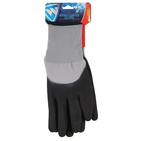 West Chester Protective Gear Mens XL Sandy Nitrile Knuckle Dipped Thermal Winter Glove 93067-XL
