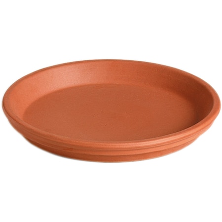 Deroma 1.22 in. H X 9.26 in. D Clay Sottovaso Plant Saucer Terracotta 87230PZ