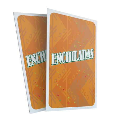 Signmission Enchiladas, Plastic Signs Only 24 Inch x 36 Inch, Corrugated Plastic, 2PK CSB-2436-2PACK-30371