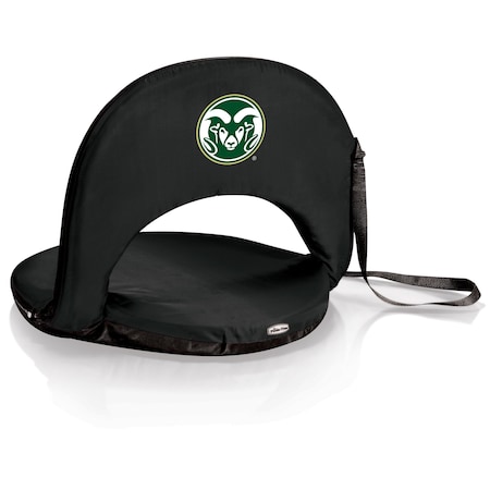 Picnic Time Family Of Brands NCAA Colorado State Rams Oniva Stadium Seat - Reclining Bleacher Seat with Back Support 626-00-179-134-0