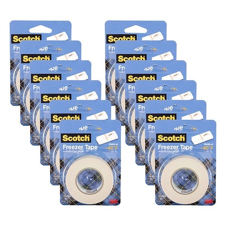 Scotch Freezer Tape FT 1, PK 12 FT-1