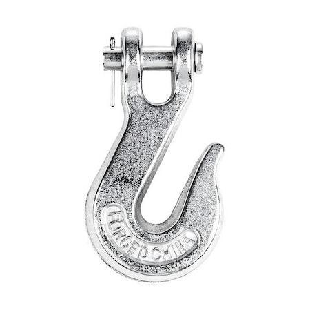 Dayton Grab Hook, Clevis, G43, 3/8 in, 5,400 lb 844G56