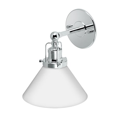 Gatco Cafe Single Sconce, Chrome 1610