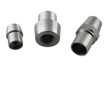 Newalthlete 1.25 x 0.095 in. Weldable-In Tube Ends with 0.75-16 in. Left Handle - Natural NE3627854