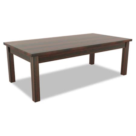 Alera Technologies Valencia Series Occasional Table- Rectangle- 47.25 x 20 x 16 .38- Mahogany VA7548MY