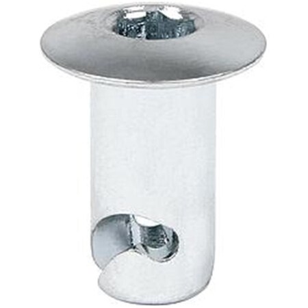 Powerhouse 0.31 x 0.5 in. Oval Allen Head Steel Button Fasteners, 10PK PO3628930