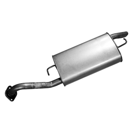 Walker 18930 SoundFX Aluminized Steel Oval Direct Fit Exhaust Muffler for 2009-2013 Toyota Corolla W22-18930