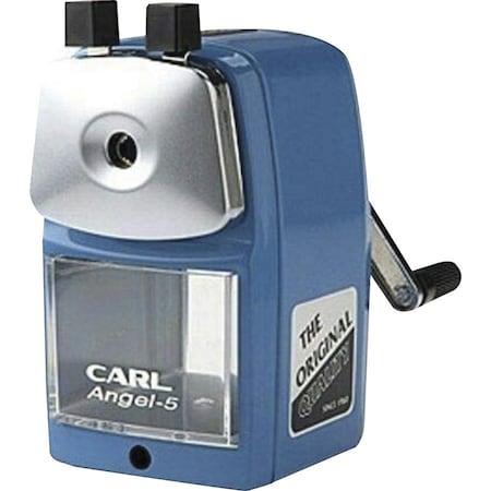 Carl Mfg Angel5 Pencil Sharpener, Blue CUI19016