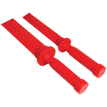 Performance Tool 2 pc. Plastic Chisel Set, Decal Removal, High-Impact Plastic, 10 in. W83199