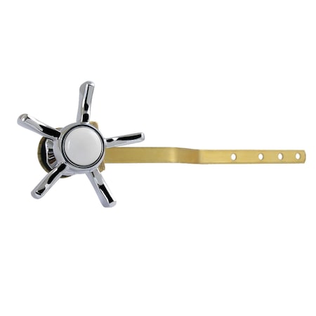 Kingston Brass Front Mount Toilet Tank Lever, Polished Chrome KTNX1