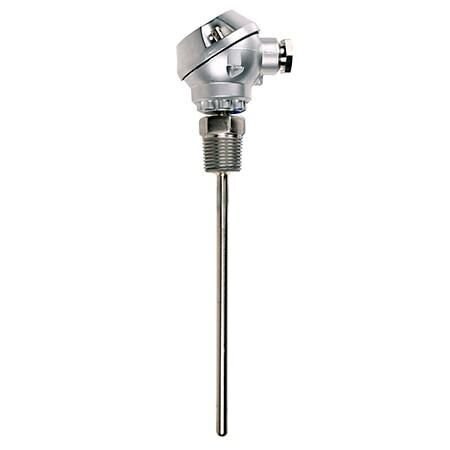 Omega RTD Probe, Subminiature Aluminum Protection Head, Screw Terminal Block, -200 degC to 600 degC, Clas PR-19E-3-100-1/8-6