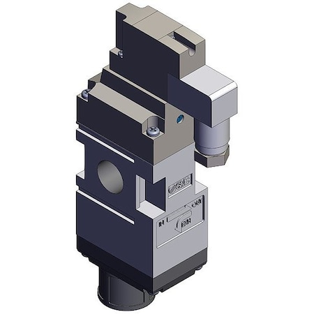 Smc Solenoid Air Control Valve, 70 13/16 mm L VP517Y-5D1