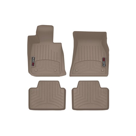 Weathertech Tan, Front and Rear Floorliners 4517121-4515302