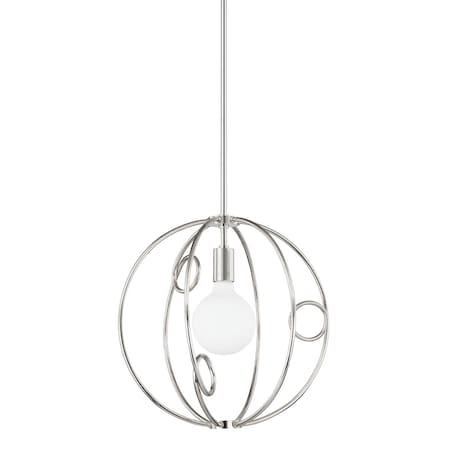 Mitzi Alanis 1 Light Pendant 31.75 In. Polished Nickel H485701S-PN