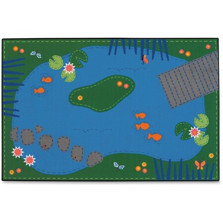 Carpets For Kids Kids Value Rug - Tranquil Pond 96.06