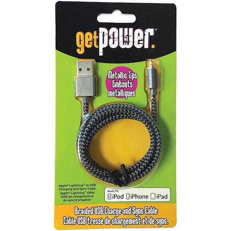 Get Power Gp Appl Mfi Lghtn Chrg GP-USB-BRL