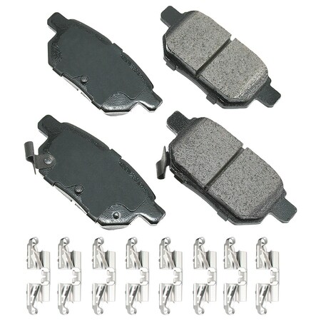 Akebono Street Perf Pad, Asp1354A ASP1354A