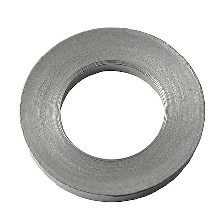 Zoro Select Flat Washer, For Screw Size 1/4 in , Titanium Plain Finish 0011944