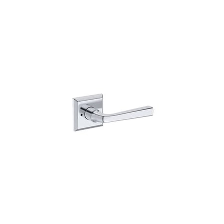 Baldwin Residential Door Levers Privacy Right Hand Bright Chrome PVKINTSR260
