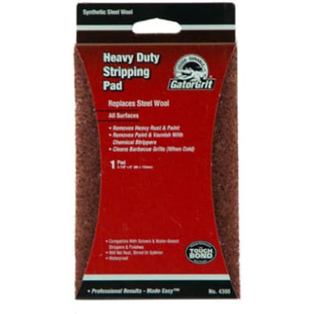Gator Finishing 7322 Heavy Stripping Synthetic Steel Wool, 5PK 839086