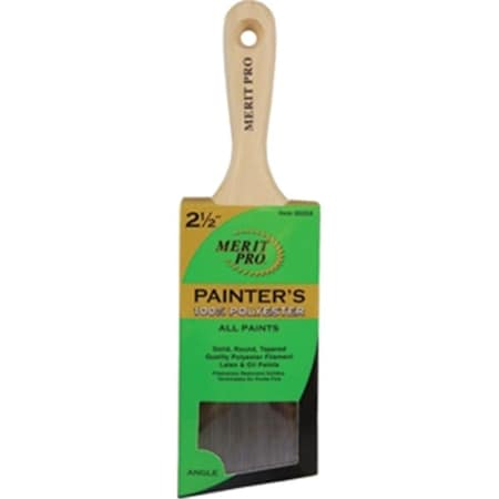 Merit Pro 354 2.5 in. Painters Professional Angle Short Handle Brush 652270003542