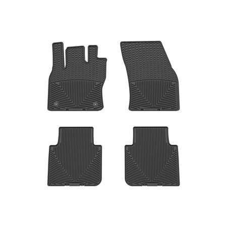 Weathertech Black, Front and Rear All Weather Floor Mats W653-W654