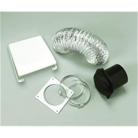 Westland VID403A Clothes Dryer Vent Installation Kit White W6D-VID403A