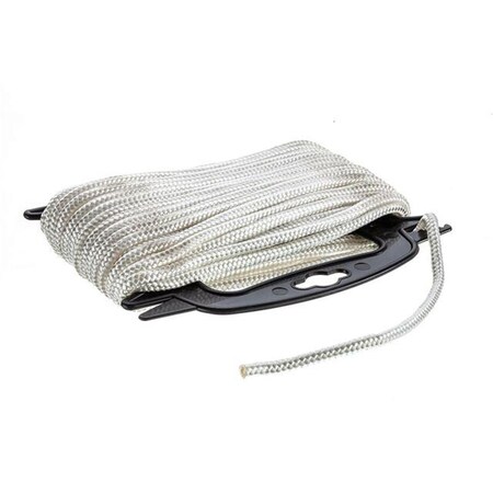 Alegria 1175612 0.25 in. x 50 ft. Diabnylon Rope, White AL3563497