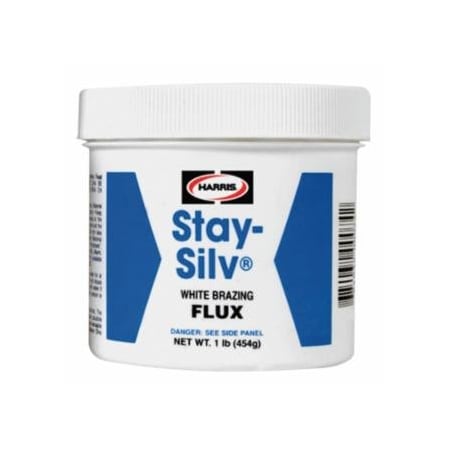 Harris Product Group Stay-Silv Brazing Flux, 1 lb Jar, White 348-SSWF1