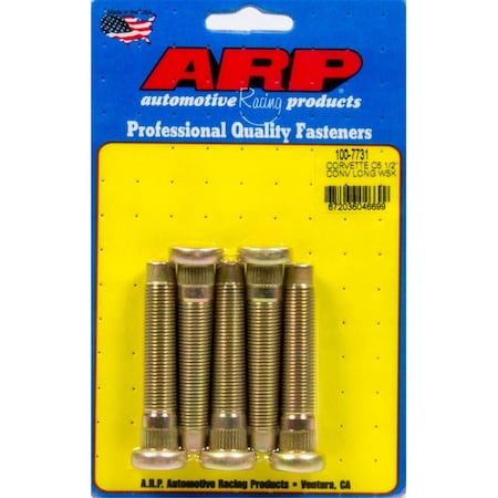Arp 100-7731 0.5-20 in. Wheel Stud Kit for C5 Chevy Corvette, 5PK ARP100-7731