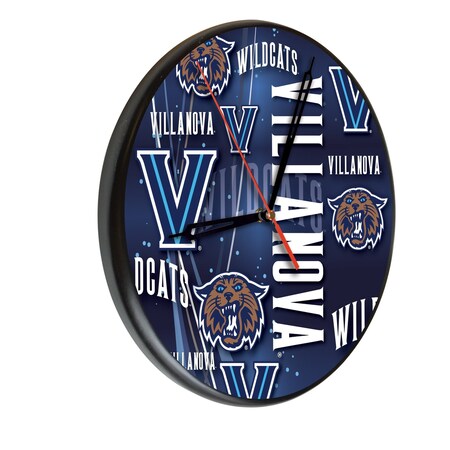 Holland Bar Stool Co Villanova University 13" Solid Wood Clock WClkPBlkVilnva