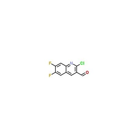 Ak Scientific 2-Chloro-6, 7-difluoro-3-quinoline carboxaldehyde (1g), CAS 209909-13-7 B220-1g