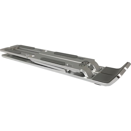 Amer Amer Folding Travel Laptop Tablet Stand - 5.59" Height x 6.69" Width - Aluminum Alloy - Silver AMRNS02