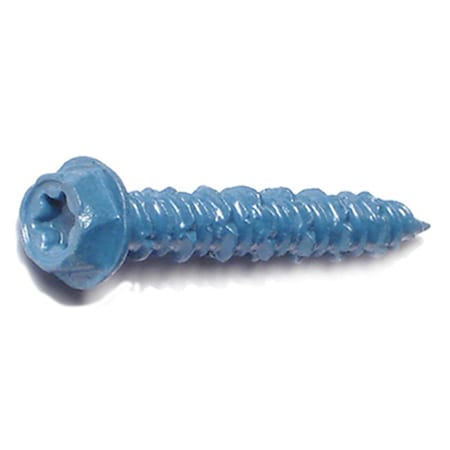 Light House Beauty 51207 0.19 x 1.75 in. Star Hex Head Masonry Screw, 100PK LI567658