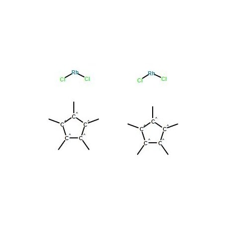 Ak Scientific Dichloro(pentamethylcyclopentadienyl)rhodium(III) dimer (1g), CAS 12354-85-7 6606AH-1g