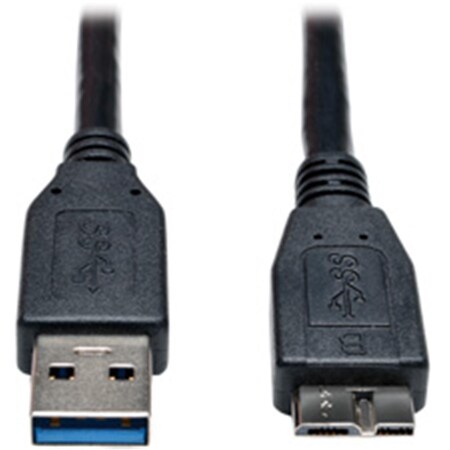 Doomsday USB 3.0 SuperSpeed Device Cable - Black - 6 ft. DO3793038
