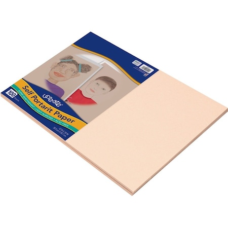 Ucreate Self Portrait Paper, Light Almond, 12in x 18in, PK300 P9522
