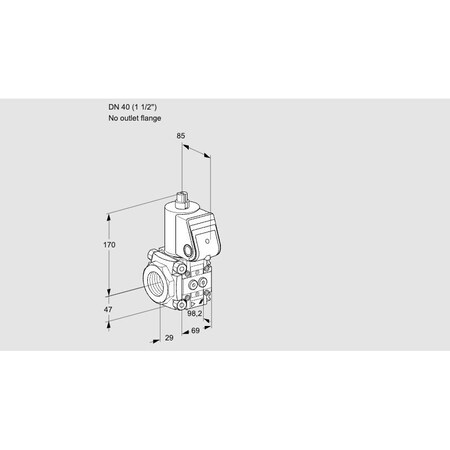 Honeywell Kromschroder VAS240/-R/NW KS88031776