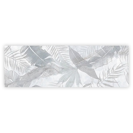 Apollo Tile Strata 16 x 48 in. 3rd Fired White and Gray Ceramic Large Format Wall Tile 10.34 sq ft/case, 2PK COS88LVS1648