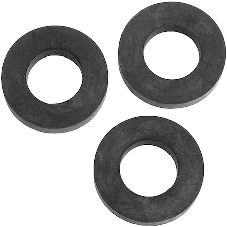 Green Leaf Gasket, Replacement, Black, For: 1/4 in Turn Winged Bayonet Caps YG00002020 6PK