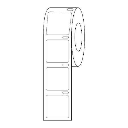 Zoro Select Cryogenic Label, White, Polypropylene GRAING-DTC58