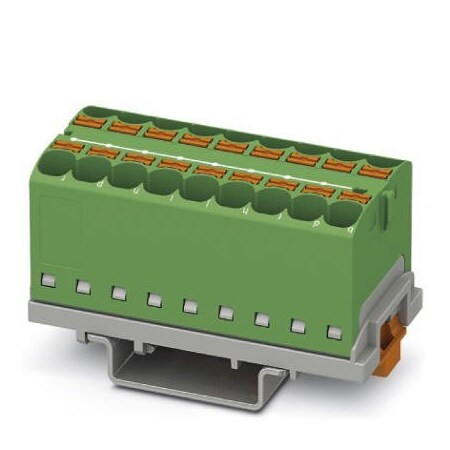 Phoenix Contact PTFIX 18X4-NS35 GN Distribution block 3273578