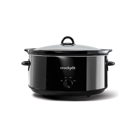 Crock-Pot 8 qt Black Stoneware Slow Cooker 2133113